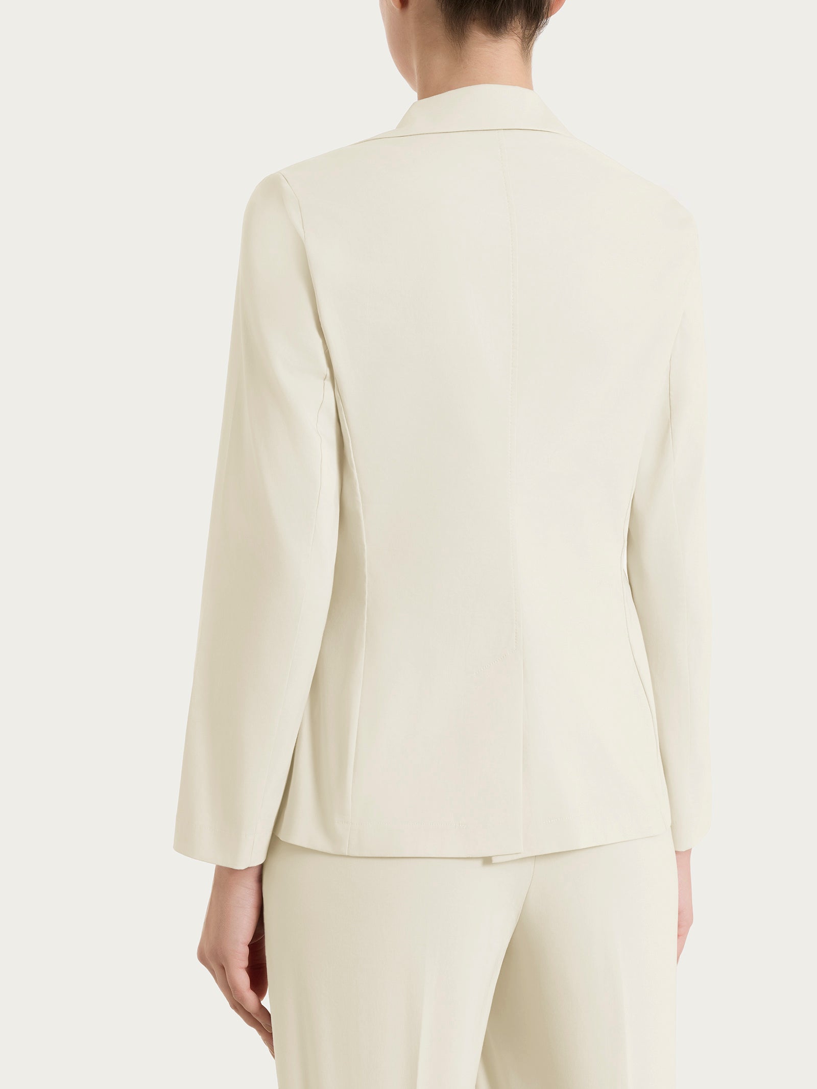 Blazer leggero con chiusura a due bottoni in Super Fresh Bianchi Donna - Ragno