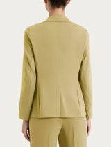 Blazer leggero con chiusura a due bottoni in Super Fresh Verdi Donna - Ragno