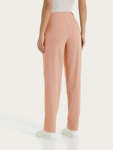 Pantalone a carota con tasche in Super Fresh Arancioni Donna - Ragno