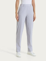 Pantalone a carota con tasche in Super Fresh Grigi Donna - Ragno