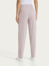 Pantalone a carota con tasche in Super Fresh Rosa Donna - Ragno