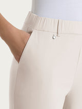 Pantalone a carota con tasche in Super Fresh Rosa Donna - Ragno