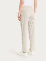 Pantalone jogger con tasche in Super Fresh Bianchi Donna - Ragno