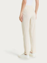 Pantalone jogger con tasche in Super Fresh Bianchi Donna - Ragno