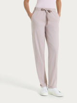 Pantalone jogger con tasche in Super Fresh Rosa Donna - Ragno