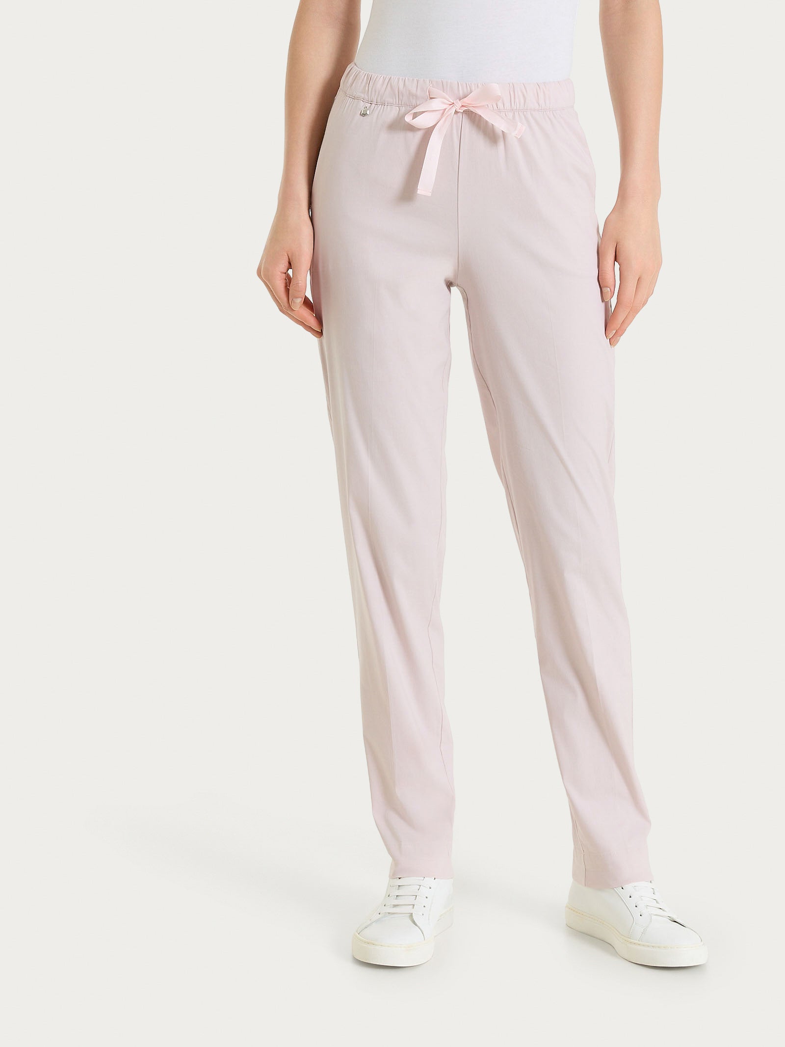 Pantalone jogger con tasche in Super Fresh Rosa Donna - Ragno