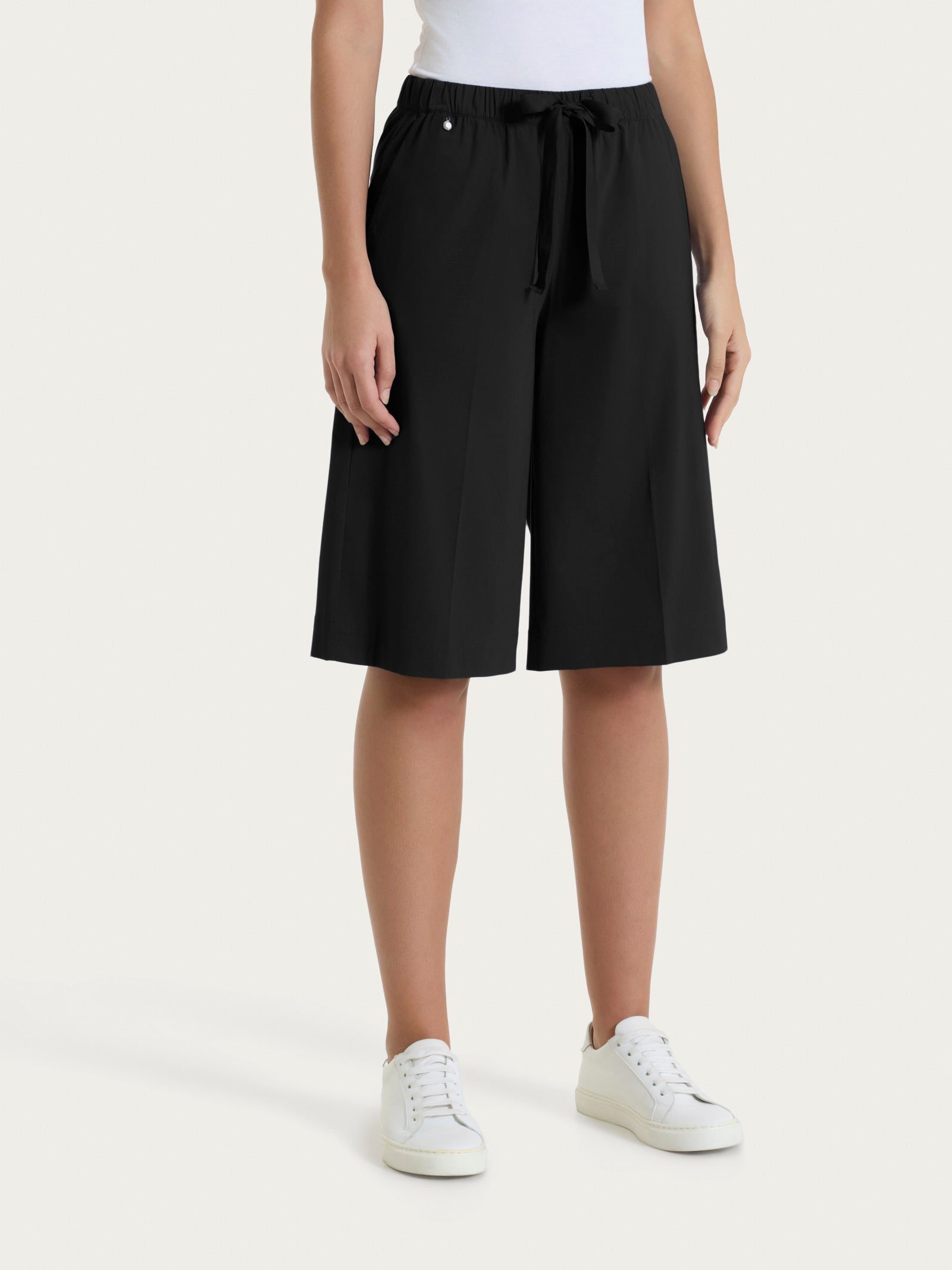 Bermuda in Super Fresh Neri Donna - Ragno