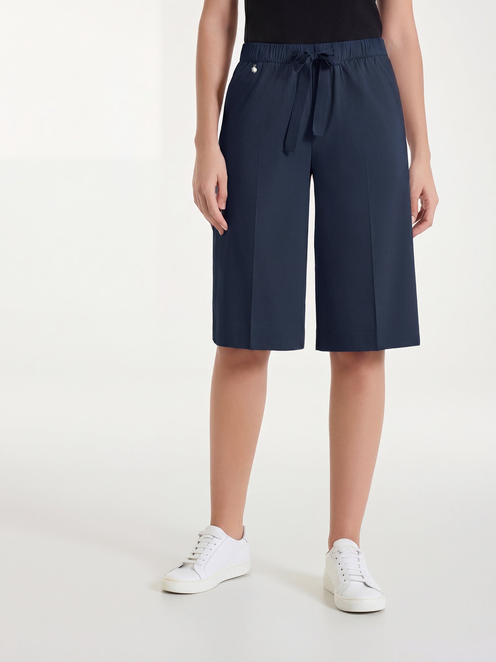 Bermuda in Super Fresh Blu Donna - Ragno