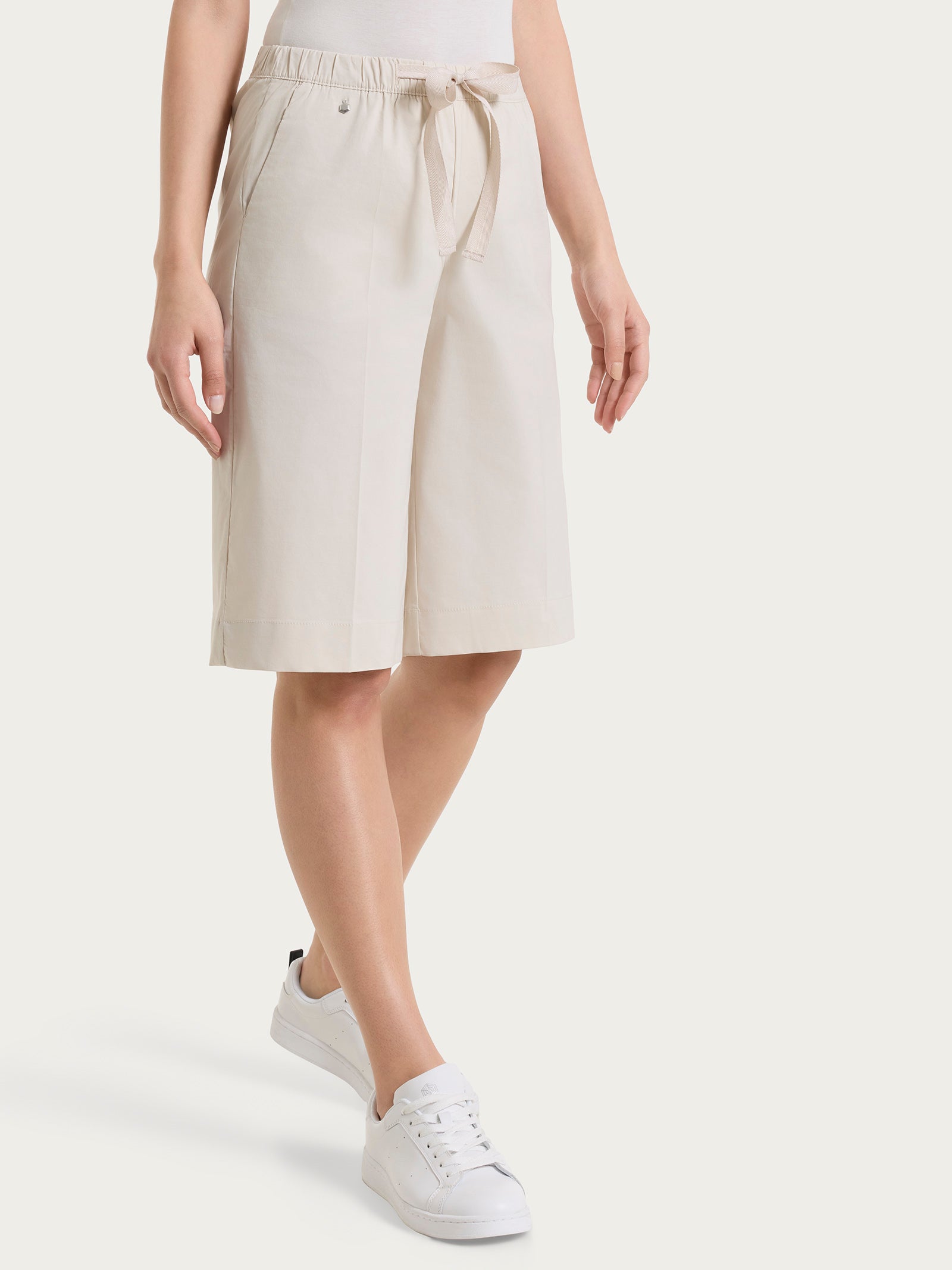 Bermuda in Super Fresh Bianchi Donna - Ragno