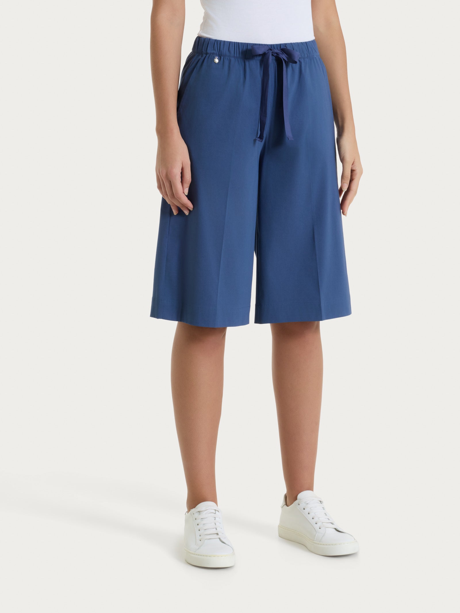 Bermuda in Super Fresh Blu Donna - Ragno