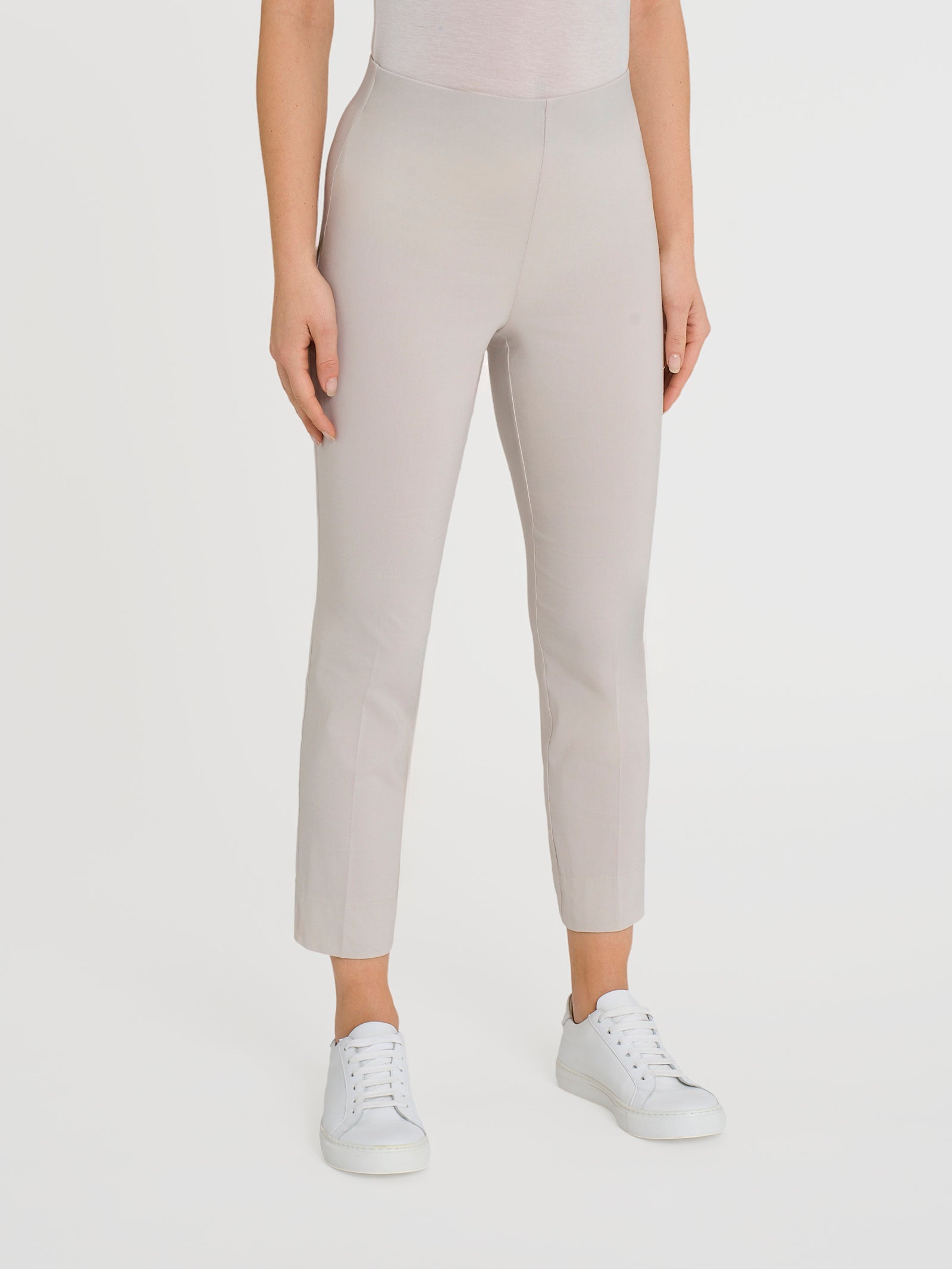 Pantalone capri con spacchetti in Super Fresh Bianchi Donna - Ragno