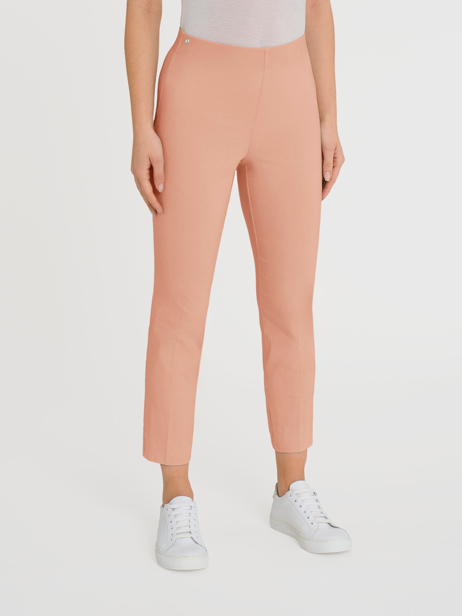 Pantalón capri mujer Super Fresh naranja con aberturas - Ragno