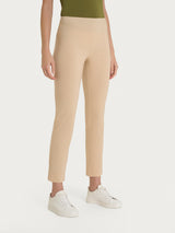 Pantalone capri con spacchetti in Super Fresh Marroni Donna - Ragno