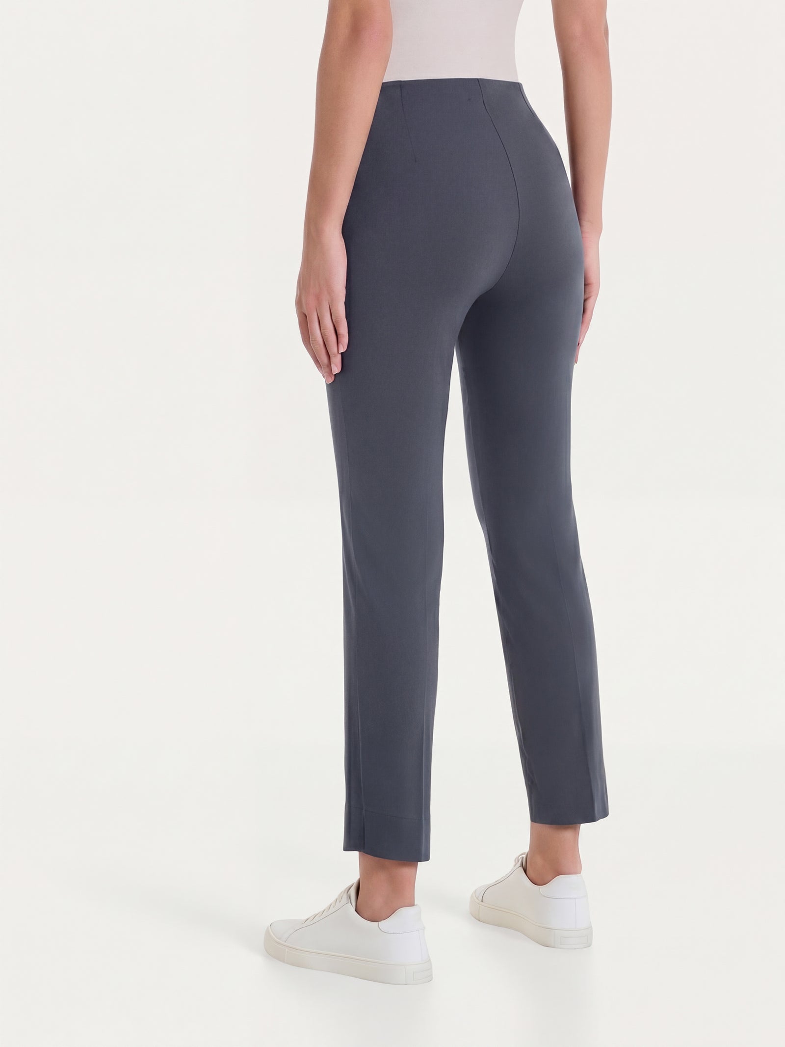Pantalone capri con spacchetti in Super Fresh Neri Donna - Ragno