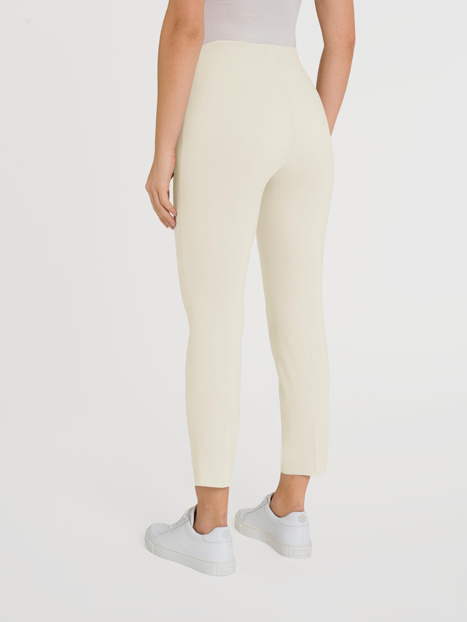 Pantalone capri con spacchetti in Super Fresh Bianchi Donna - Ragno