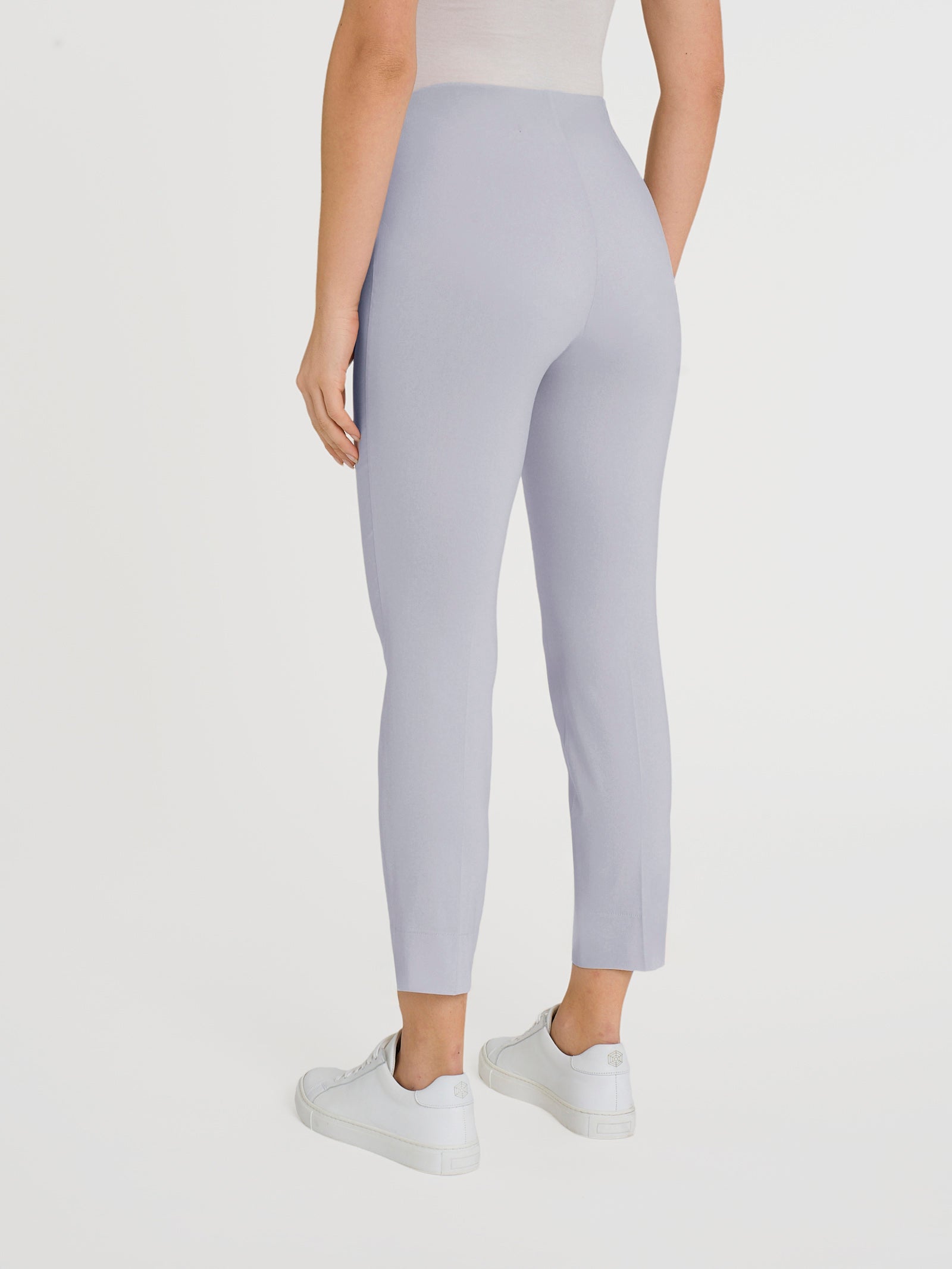 Pantalone capri con spacchetti in Super Fresh Grigi Donna - Ragno