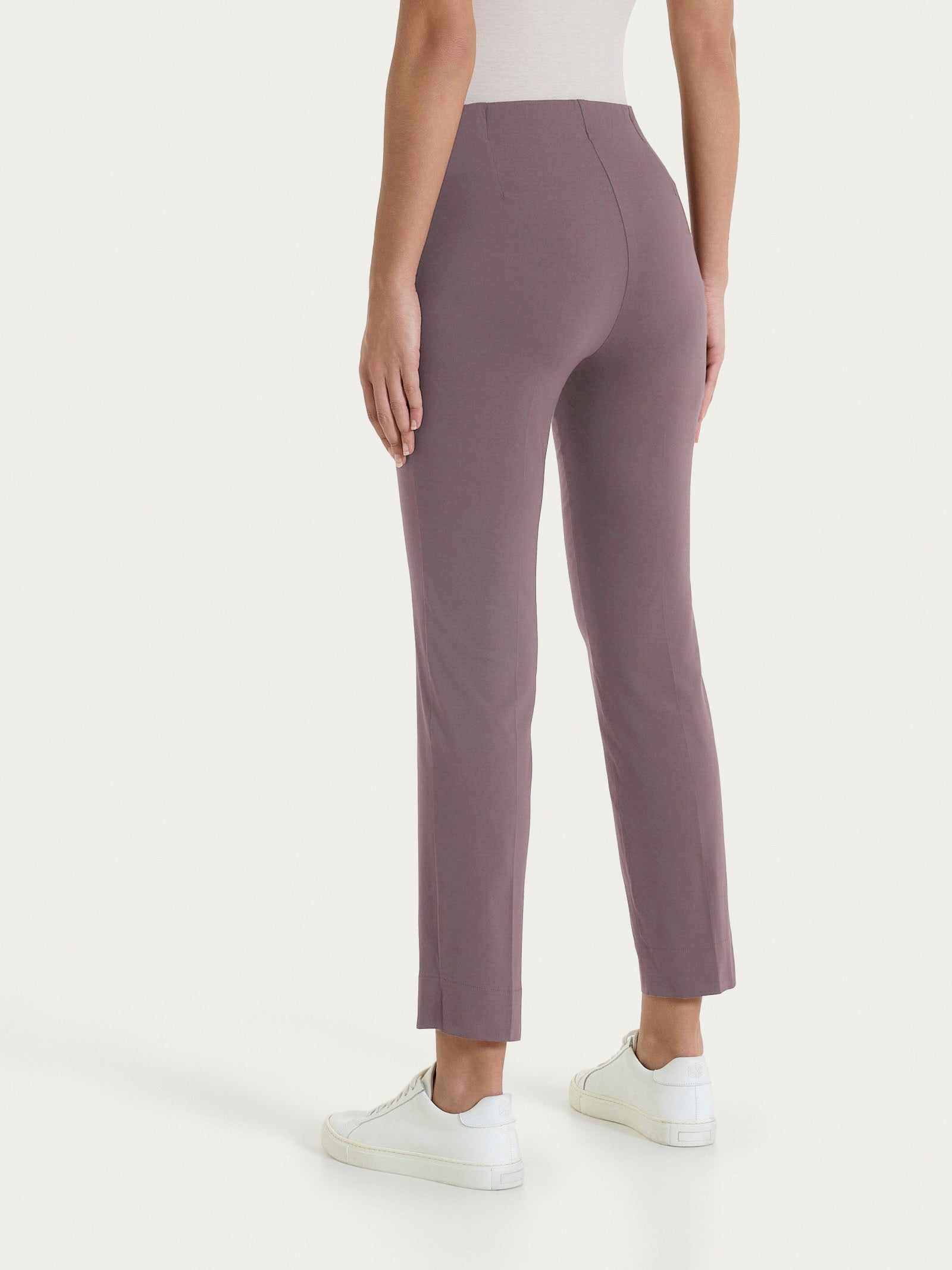 Pantalone capri con spacchetti in Super Fresh Marroni Donna - Ragno