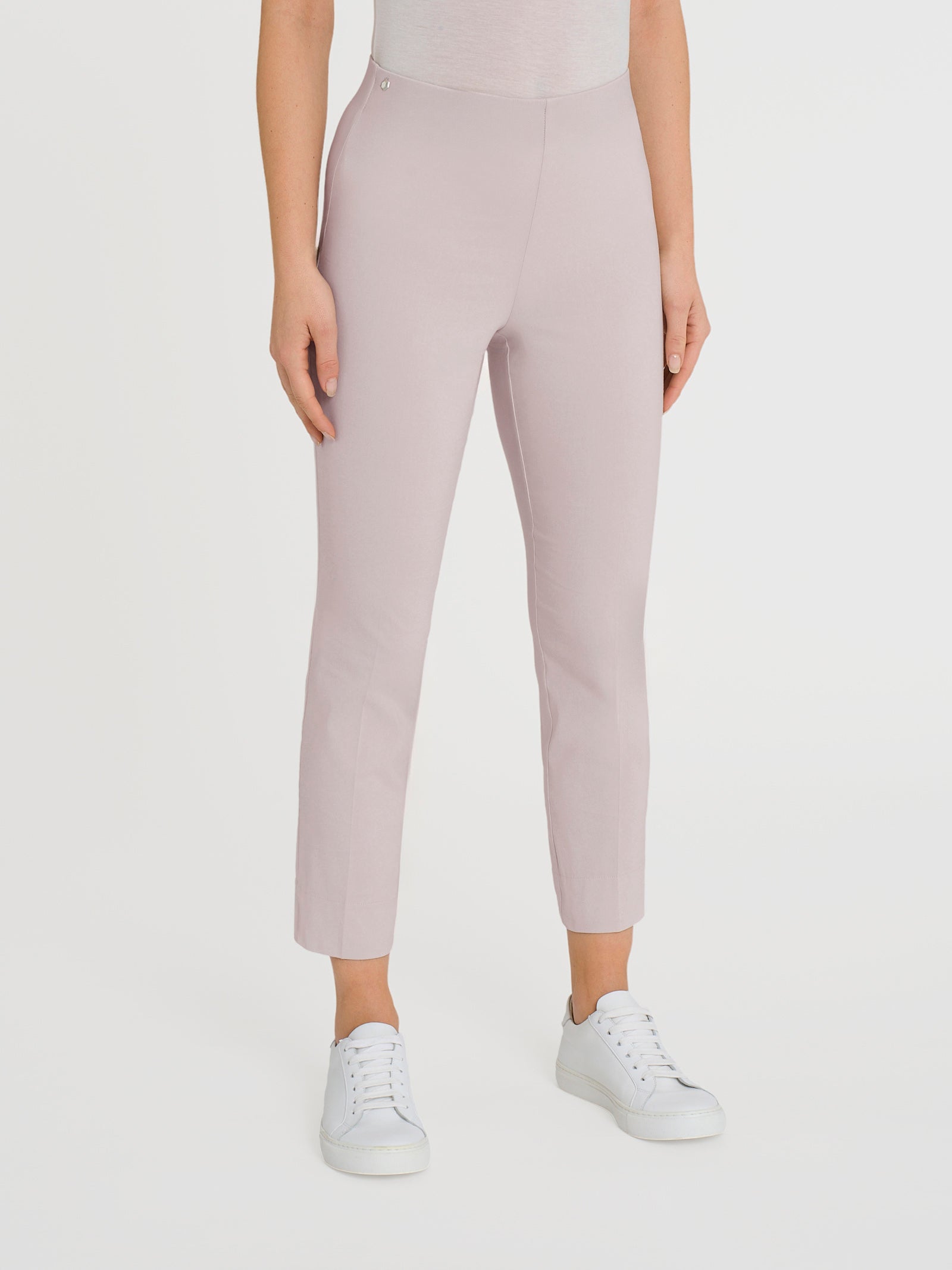 Pantalone capri con spacchetti in Super Fresh Rosa Donna - Ragno
