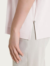 Camicia con manica corta in Super Fresh Rosa Donna - Ragno