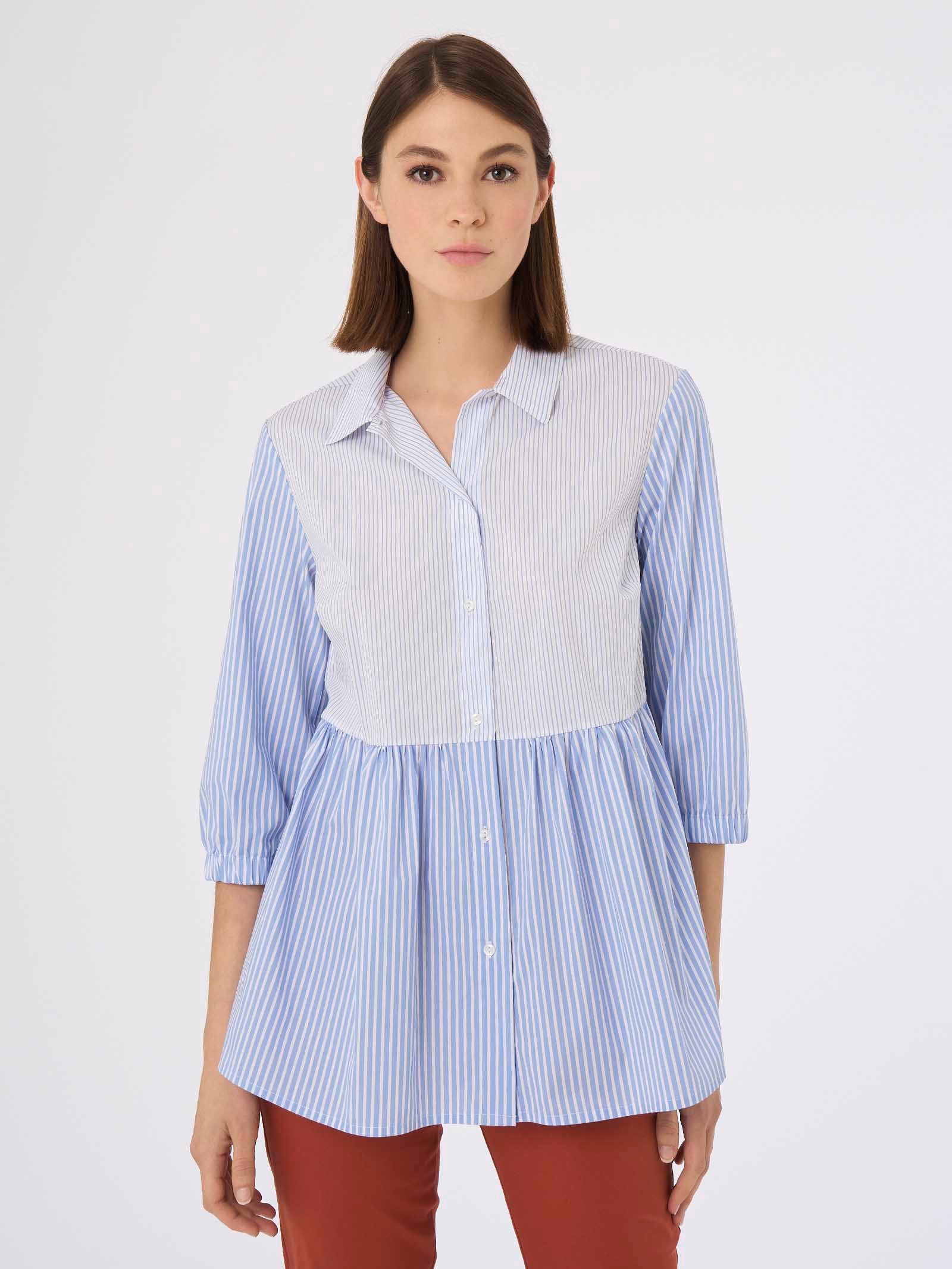 Camicia in Popeline Stretch -  - Ragno