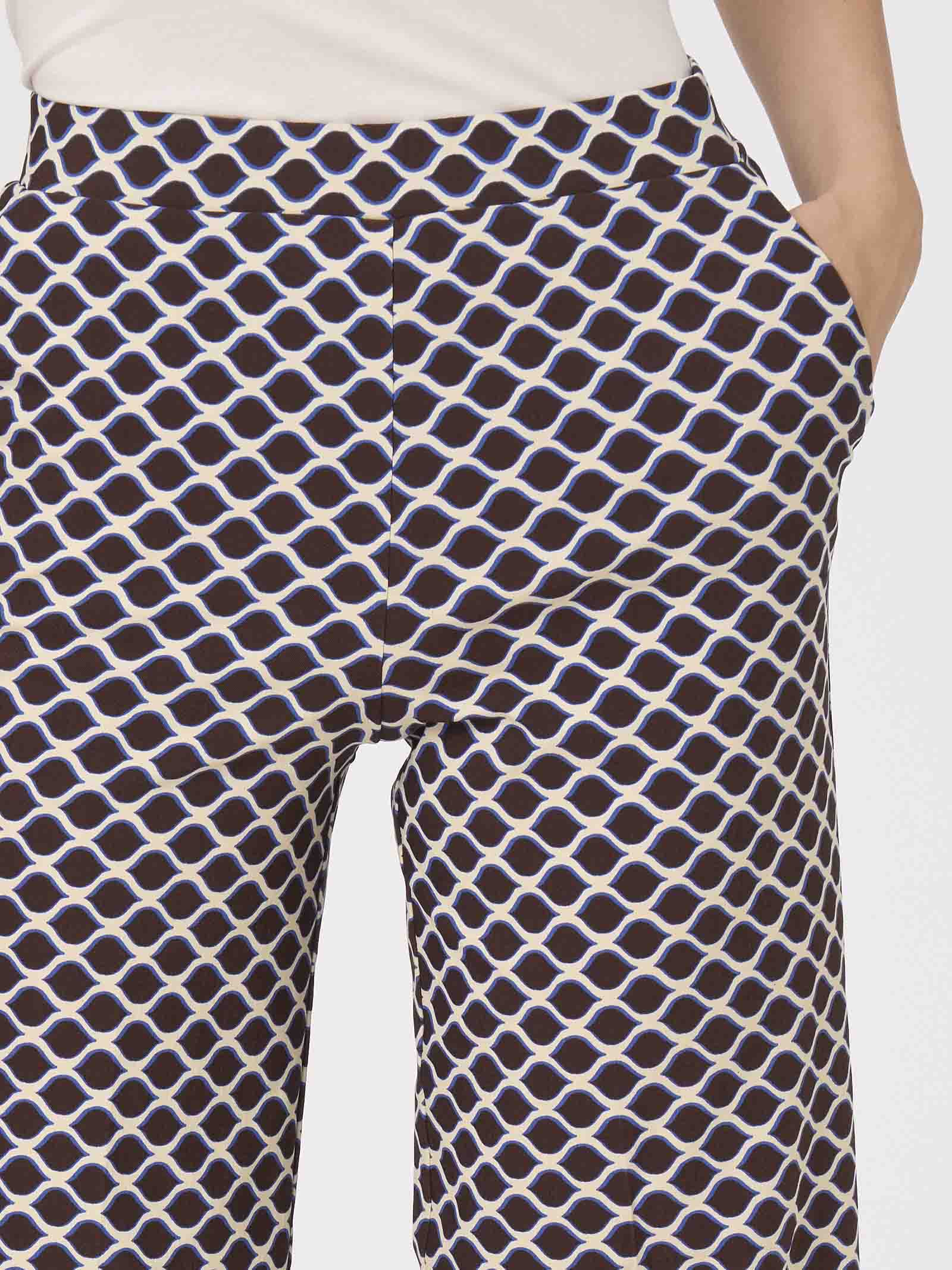 Pantalone a palazzo in Digital Compact -  - Ragno