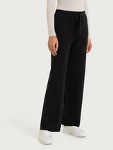 Weite Jogginghose „Four Seasons“ in Nero für Damen – Ragno