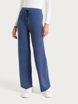 Pantalone jogger ampio Four Seasons Blu Donna - Ragno