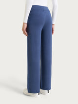 Pantalone jogger ampio Four Seasons Blu Donna - Ragno