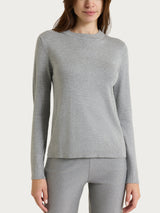 Maglia girocollo Four Seasons Neri Donna - Ragno