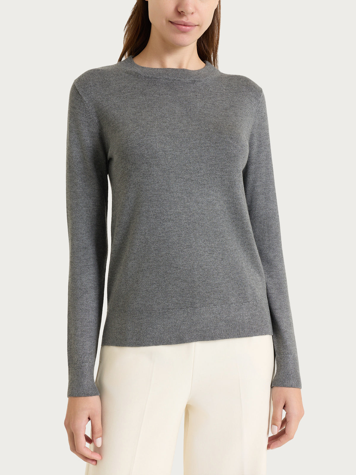 Maglia girocollo Four Seasons Neri Donna - Ragno