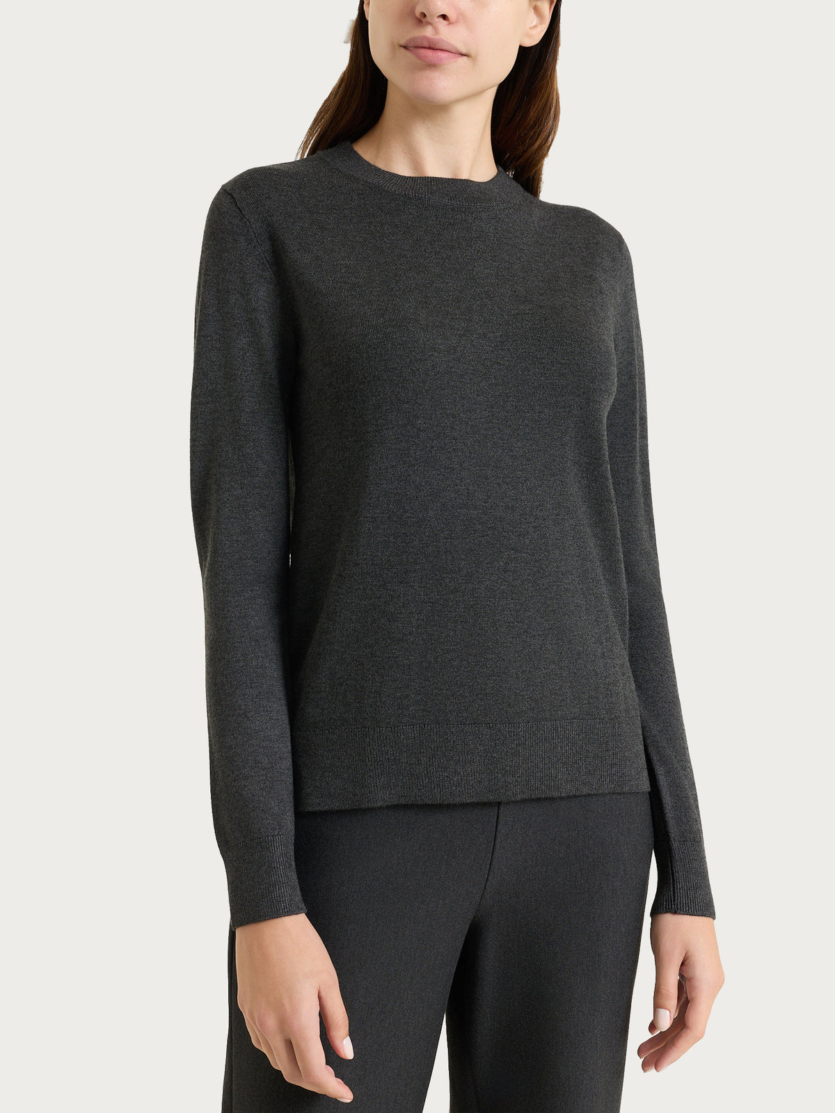 Maglia girocollo Four Seasons Neri Donna - Ragno