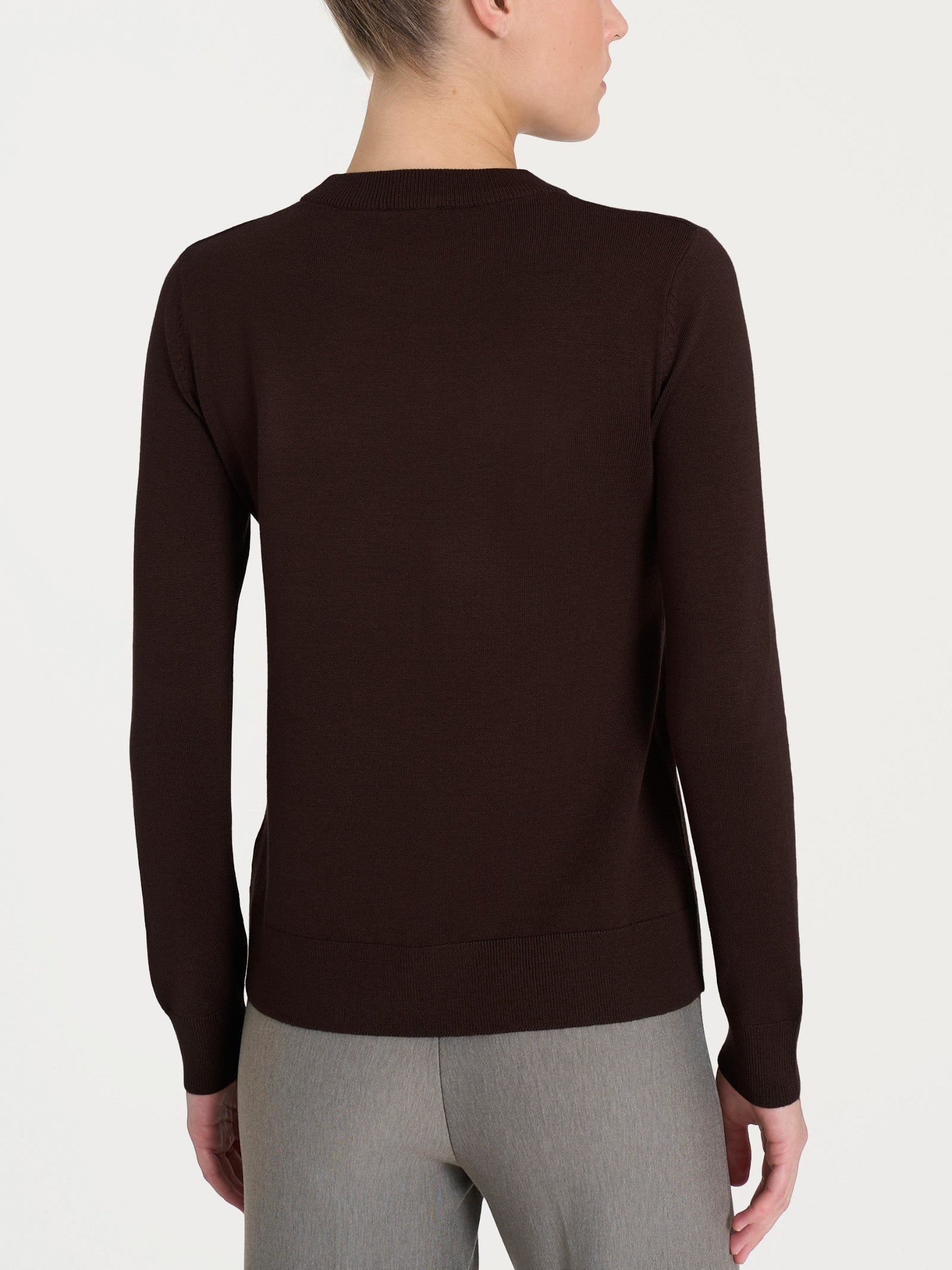 Maglia girocollo Four Seasons Marroni Donna - Ragno