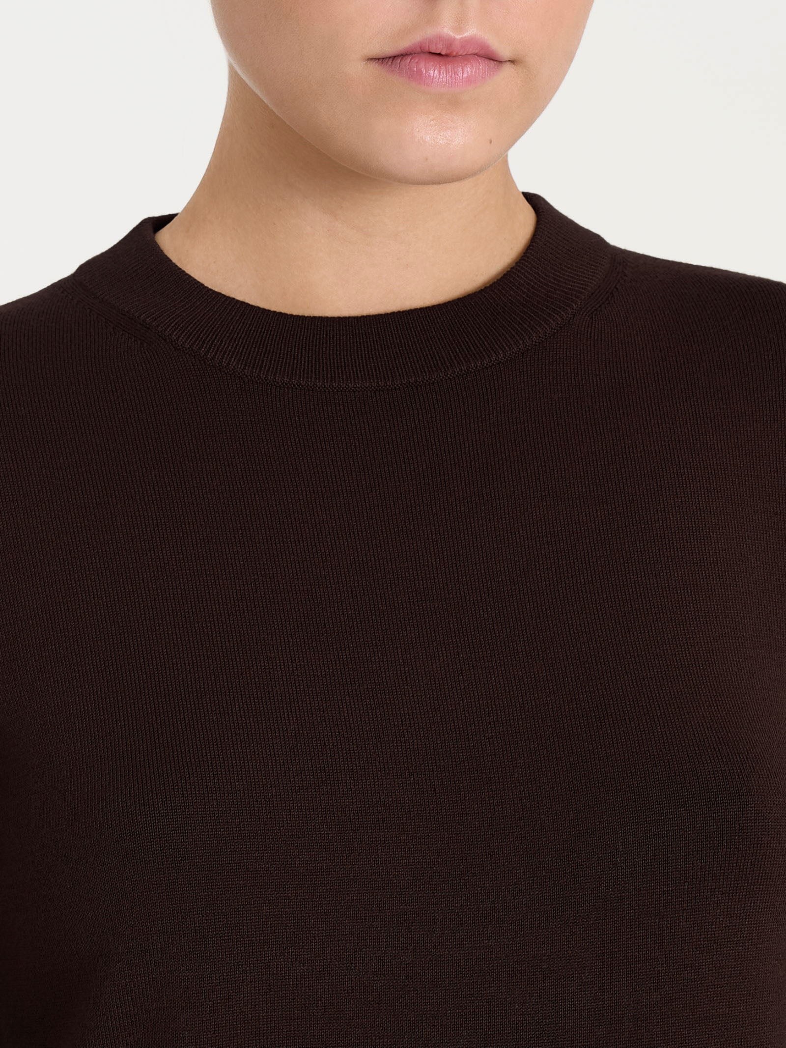 Maglia girocollo Four Seasons Marroni Donna - Ragno