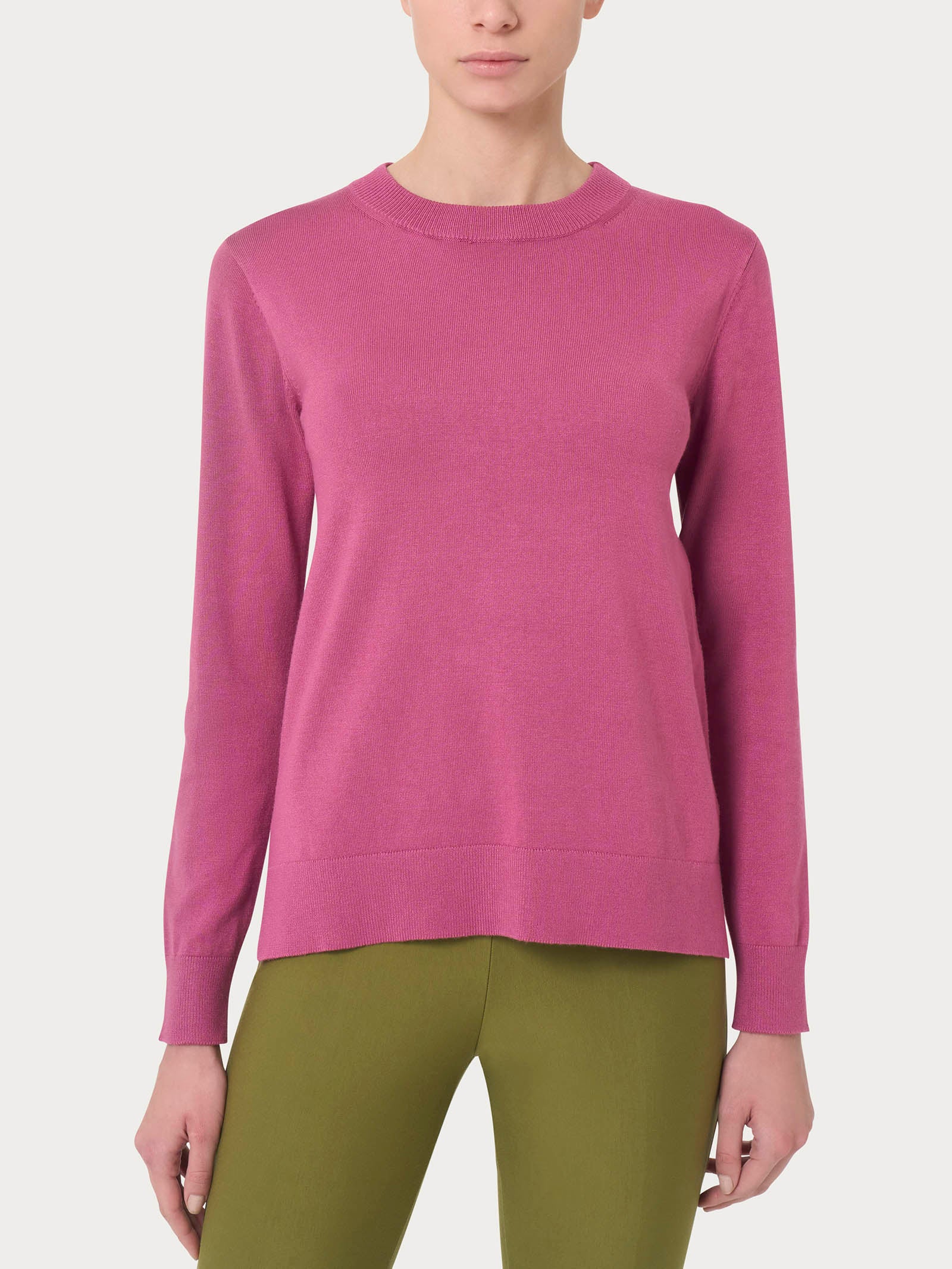 Maglia girocollo Four Seasons Rosa Donna - Ragno