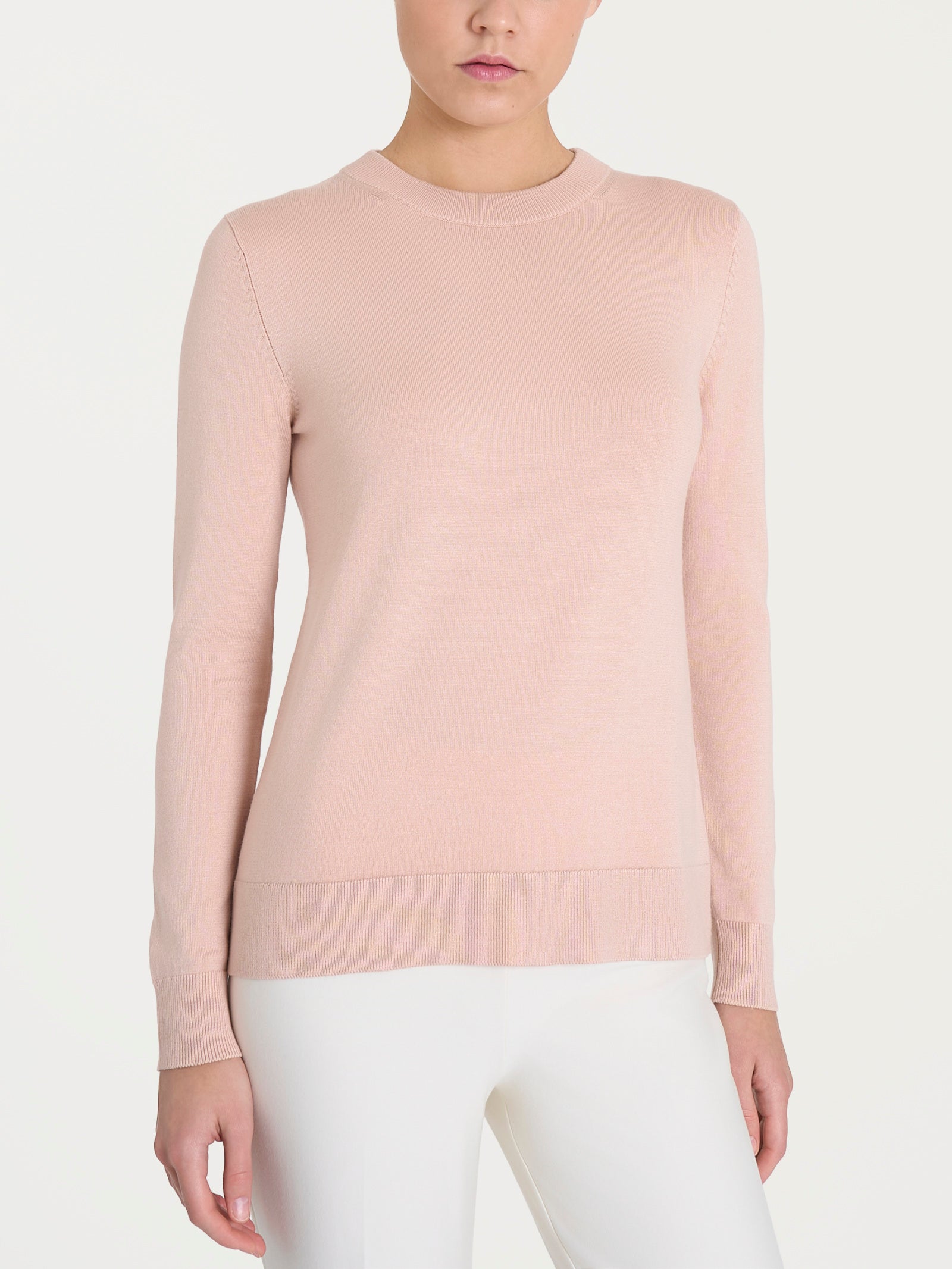 Maglia girocollo Four Seasons Rosa Donna - Ragno