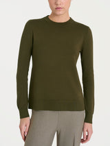 Maglia girocollo Four Seasons Verdi Donna - Ragno