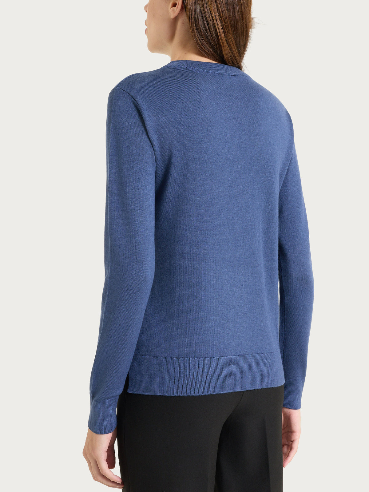 Maglia girocollo Four Seasons Blu Donna - Ragno