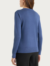 Maglia girocollo Four Seasons Blu Donna - Ragno