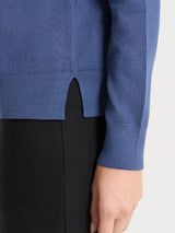 Maglia girocollo Four Seasons Blu Donna - Ragno