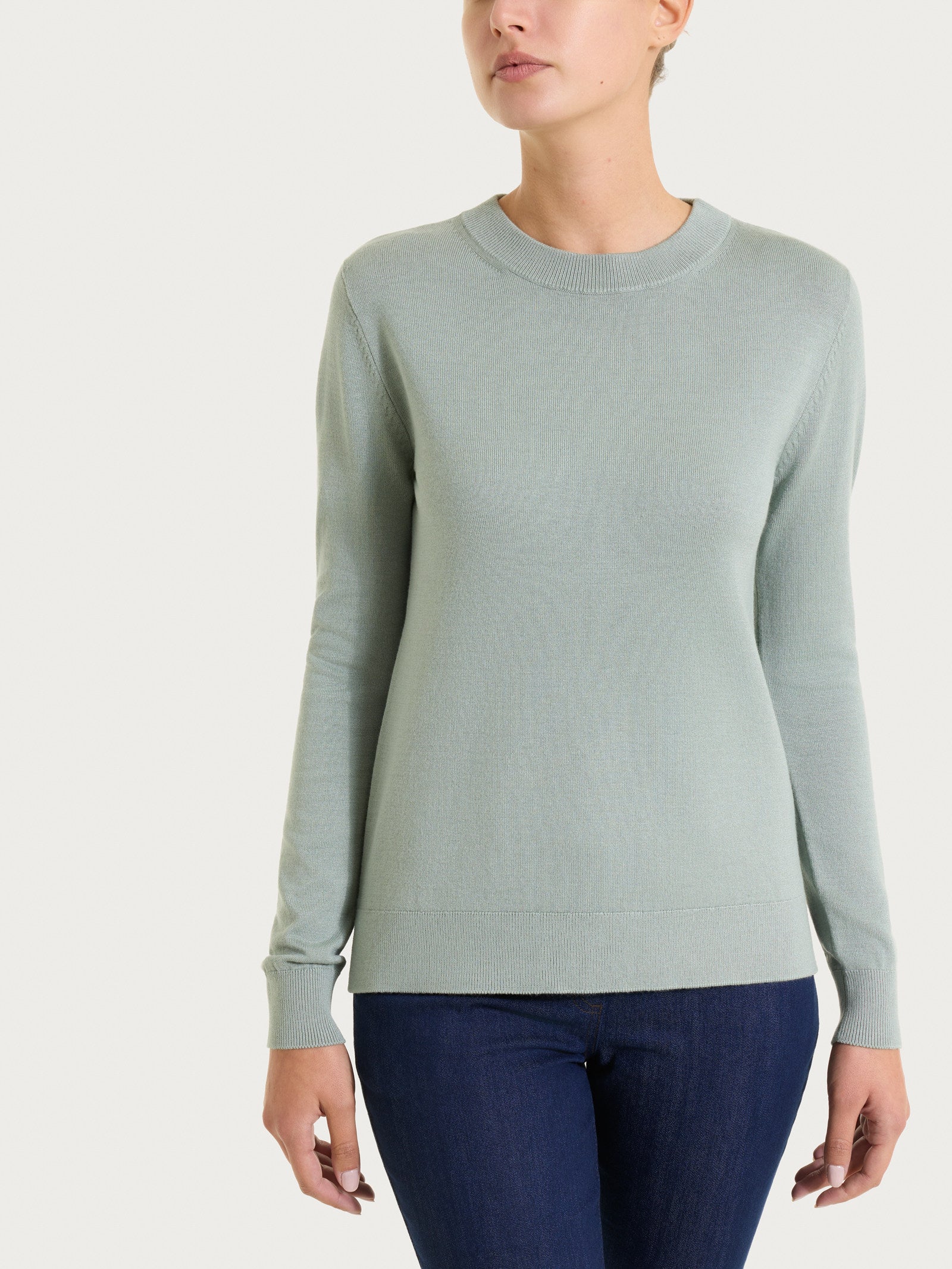 Maglia girocollo Four Seasons Verdi Donna - Ragno