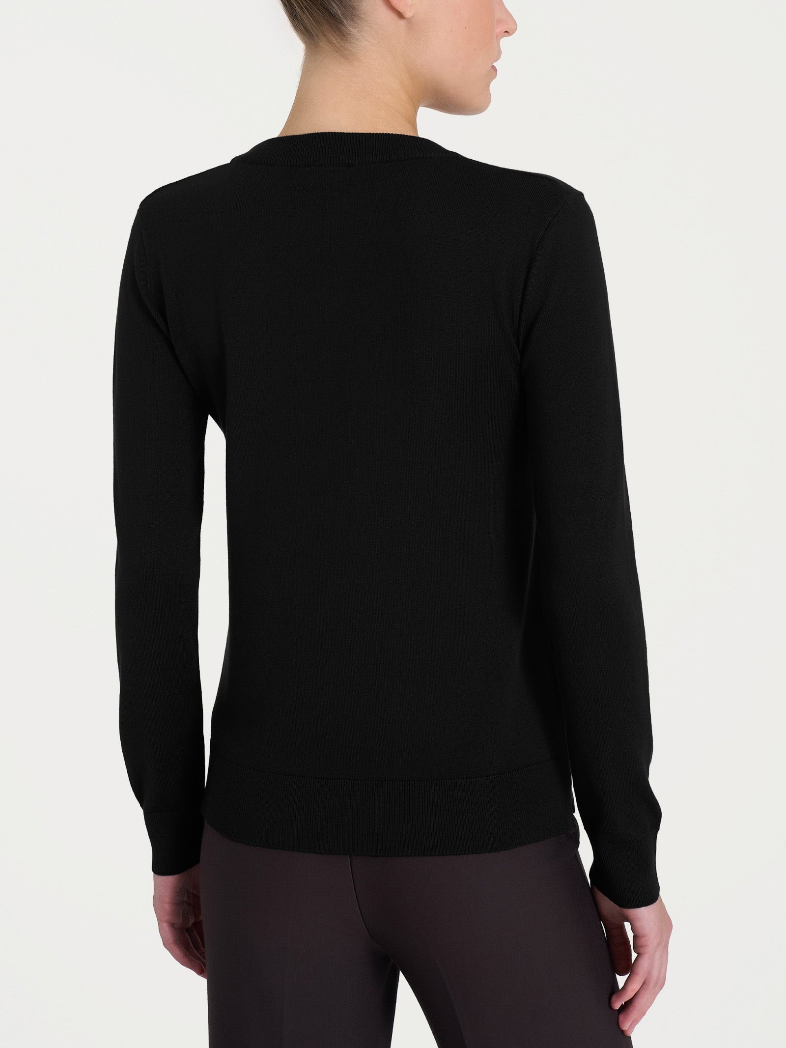 Maglia con scollo madonna Four Seasons Neri Donna - Ragno