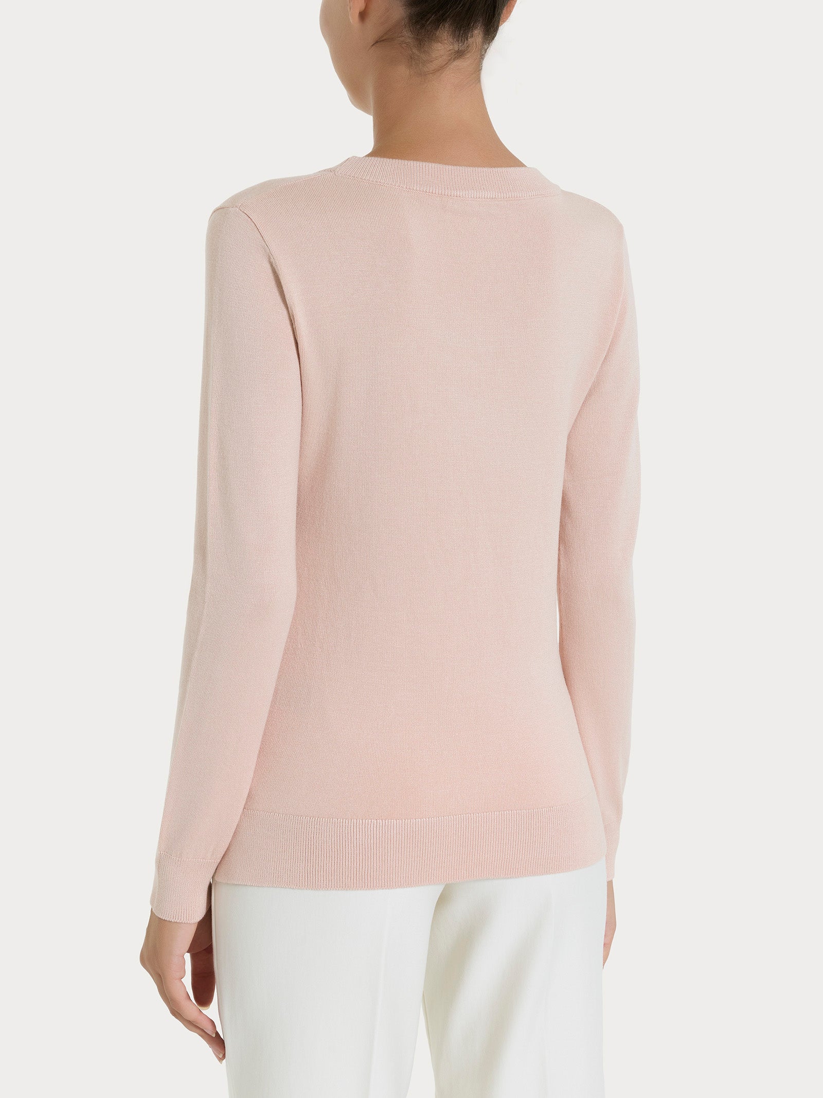 Maglia con scollo madonna Four Seasons Rosa Donna - Ragno