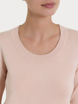 Maglia con scollo madonna Four Seasons Rosa Donna - Ragno