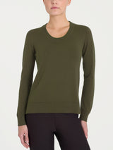 Maglia con scollo madonna Four Seasons Verdi Donna - Ragno