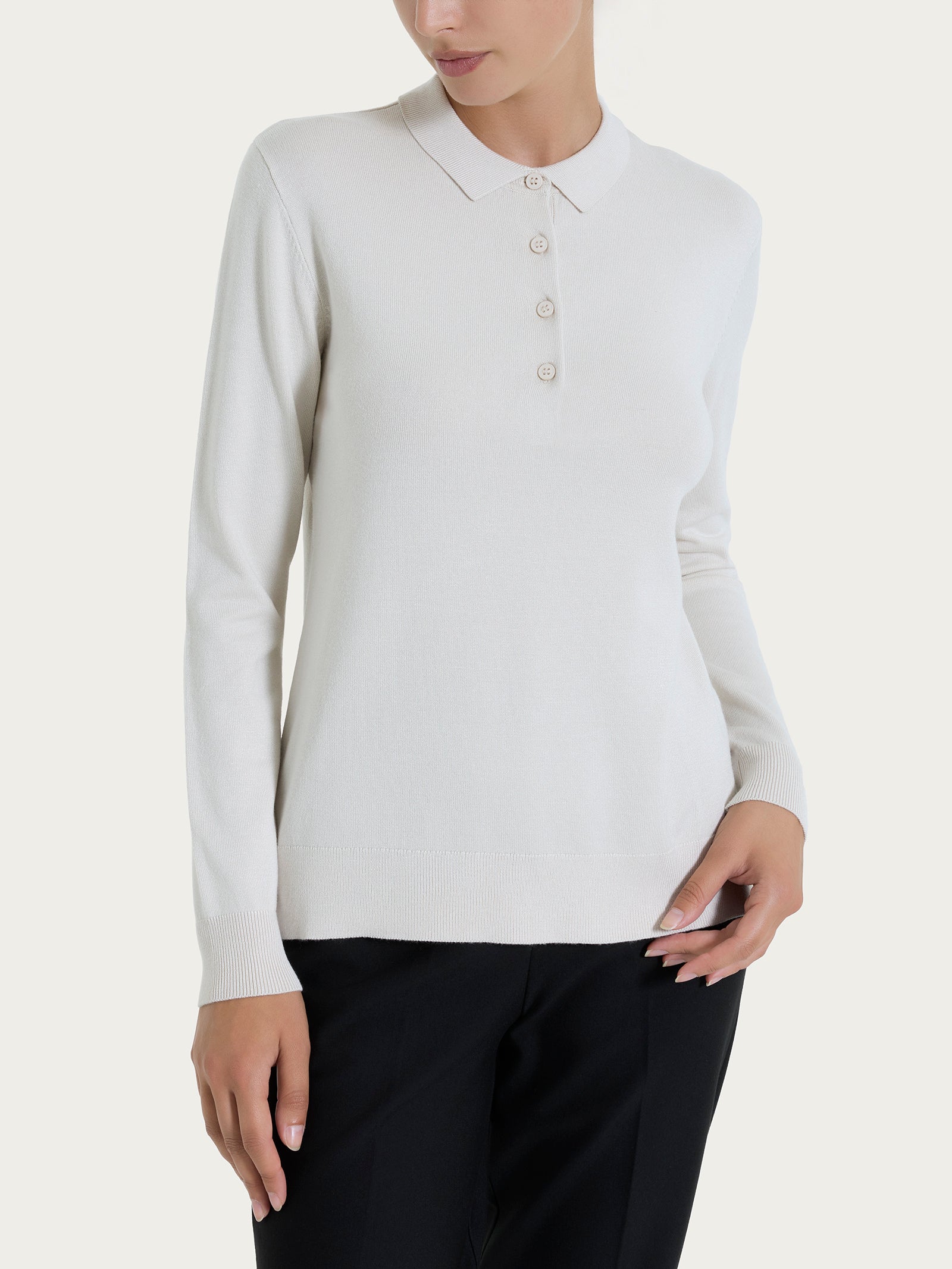 Polo Four Seasons Bianchi Donna - Ragno