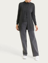 Cardigan con bottoni Four Seasons Neri Donna - Ragno