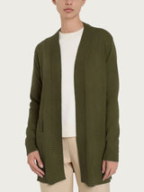 Cardigan lungo Four Seasons Verdi Donna - Ragno