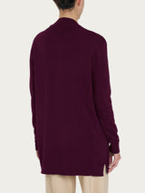 Cardigan con bottoni Four Seasons Viola Donna - Ragno