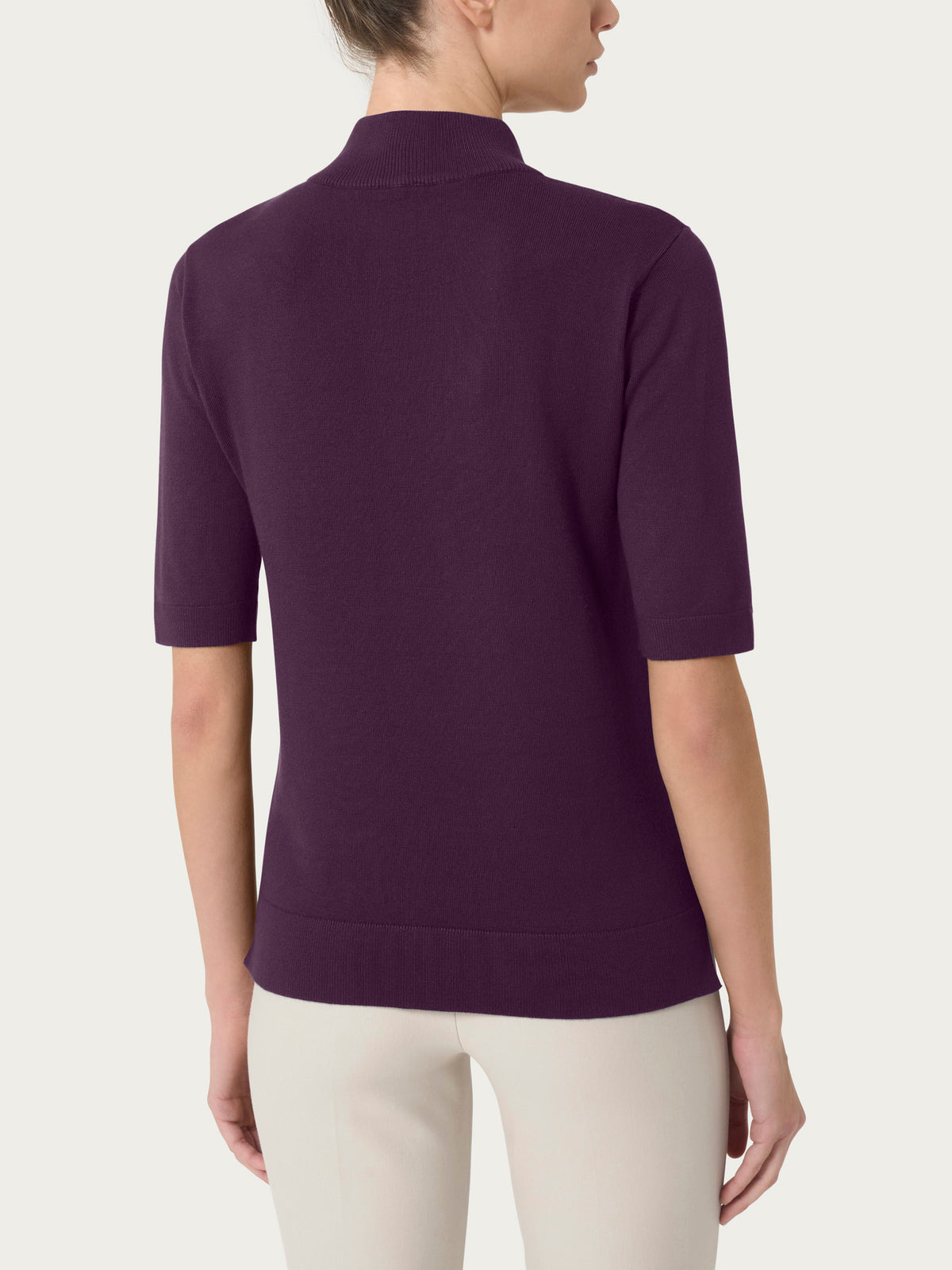 Carla Ferroni Lupetto Donna In Pura Lana - Maglione Autunno-Inverno, Made In Italy, Articolo 4293 - Foto 14