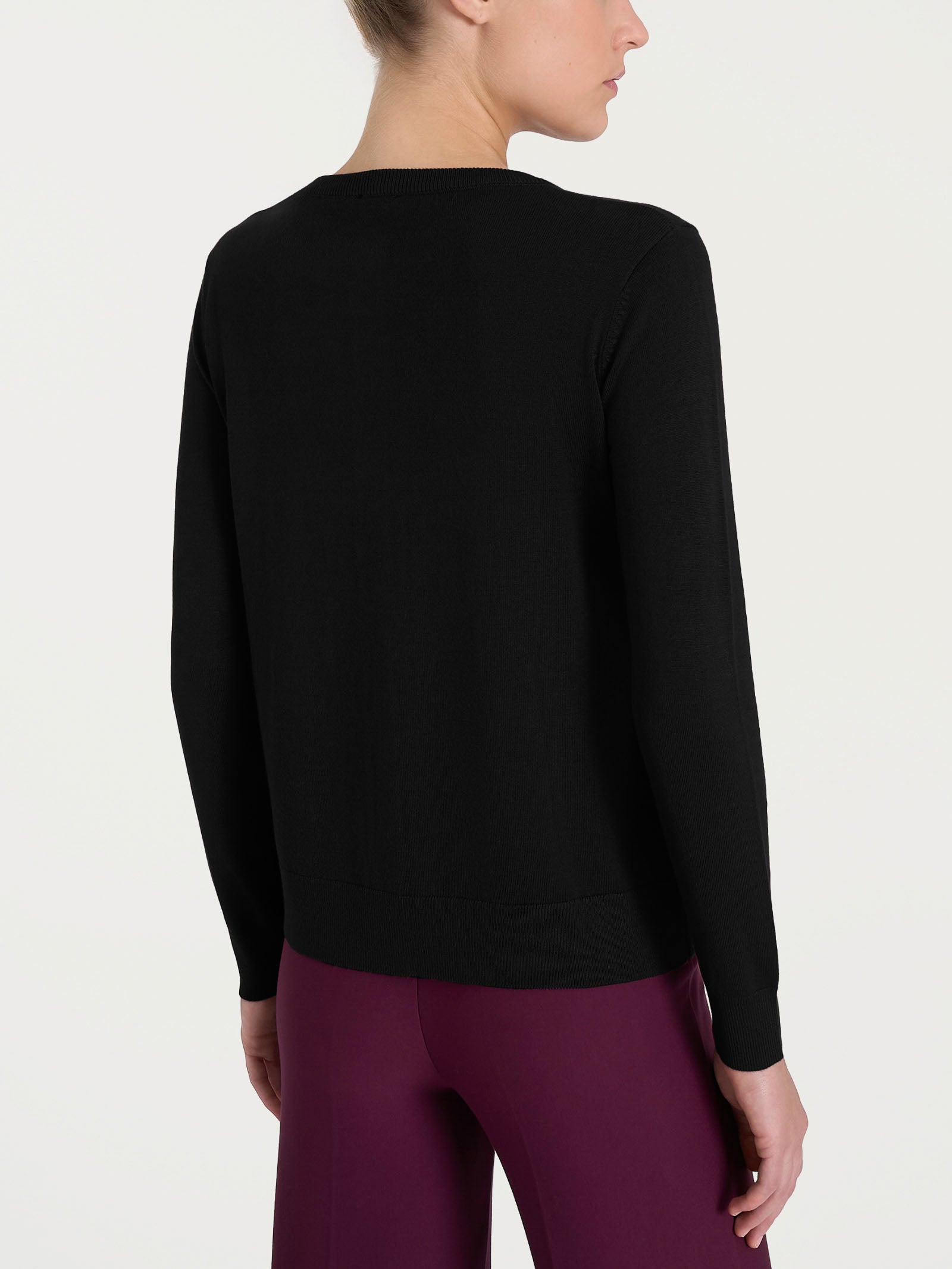 Cardigan con bottoni Four Seasons Neri Donna - Ragno